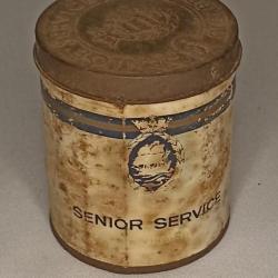 Boite &agrave; cigarettes SENIOR Service vintage 1940 WW2