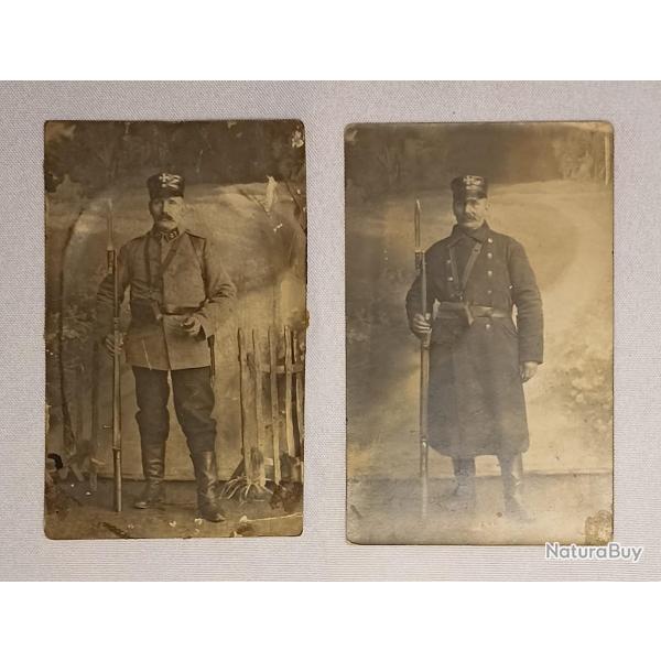 Carte photos soldat Allemand 1914 WW1