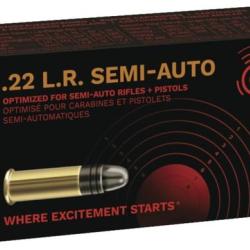 CARTOUCHES GECO SEMI AUTO 22LR 40 GR