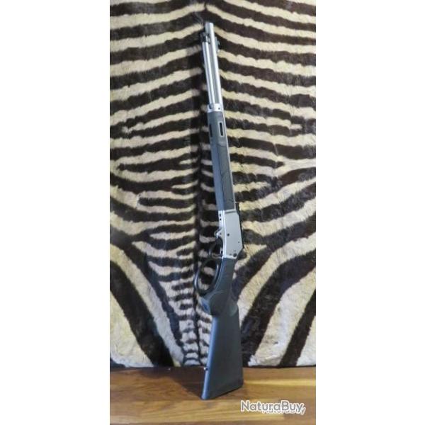 Carabine  levier sous garde SMITH & WESSON Model 1954 cal.44 Rem Mag canon 47 cm filet.