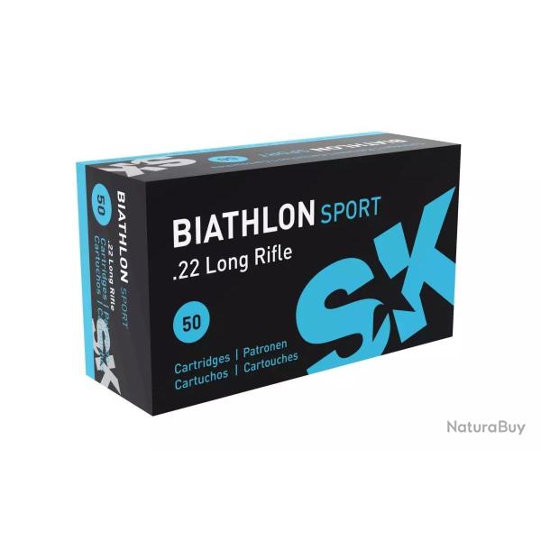 50 munitions SK Biathlon Sport Cal.22LR
