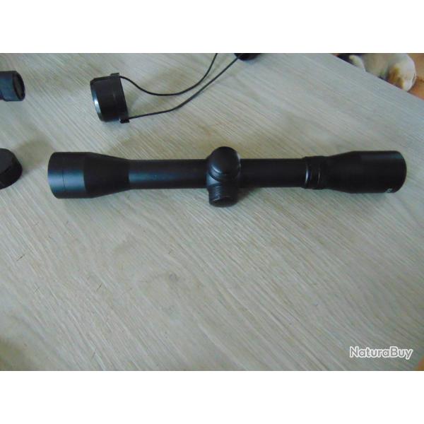 lunette de vis�e 4 32 marque riflescope  diam�tre 25 avec collier de montage pour rail  de 21