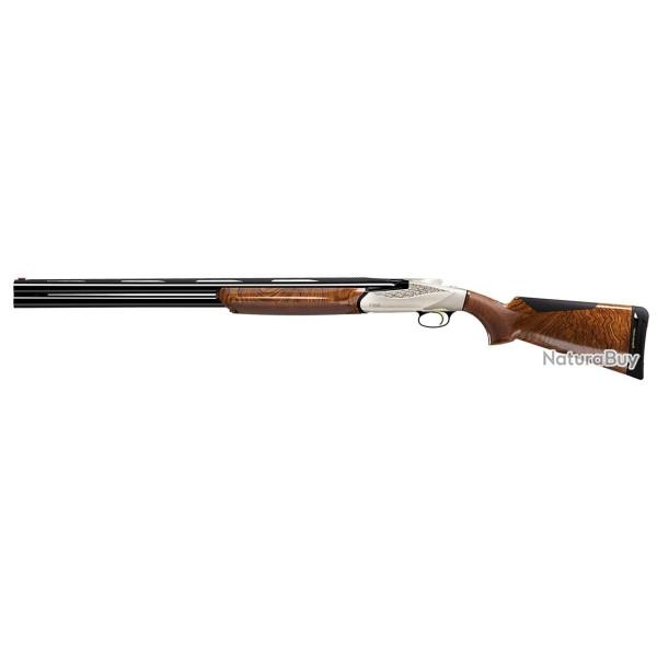 Fusil superpos� Benelli 828S silver advance impact cal.12/76mm canons 71cm bois G3 Gaucher