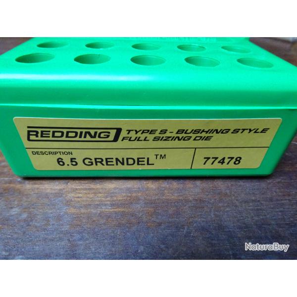Redding Type S Bushing Full Length Die 6.5 Grendel