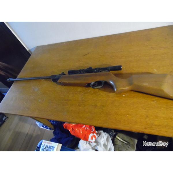 CARABINE A PLOMB GAMO MADE IN SPAIN AVEC LUNETTES