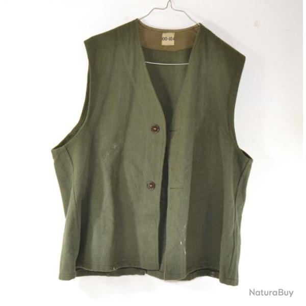 Sous-veste Arm�e Fran�aise mod�le 1964, sans manche.