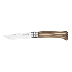 OPINEL N-8 BOULEAU LAMELLE BRUN