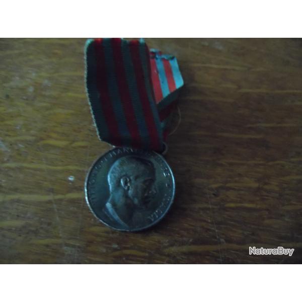 PO   MEDAILLE ITALIENNE GUERRA ITALO -TURCA 1911-12