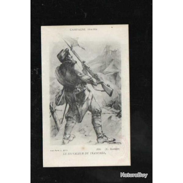 le signaleur de tranch�e campagne 1914-1916