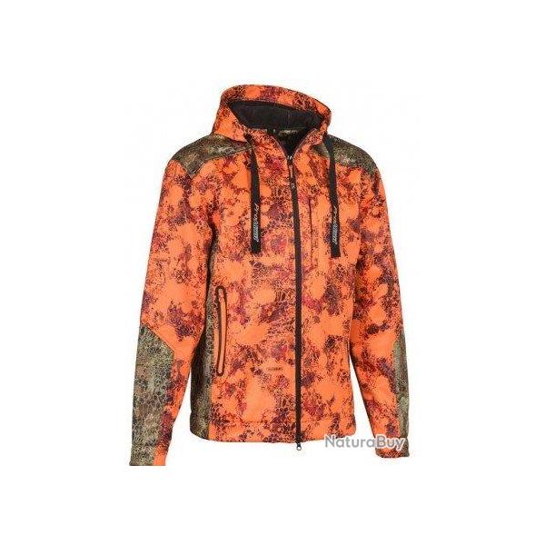 Blouson de chasse zipp� Wolf new GhostCamo SnakeBlaze Pro Hunt-S