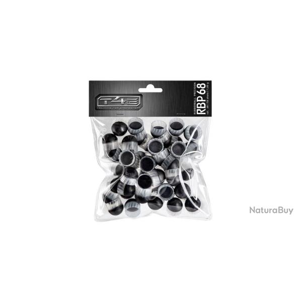 Umarex T4E RBP 68 Balles en caoutchouc / Gummib�lle Pr�cision cal. 68 - 50 pi�ces