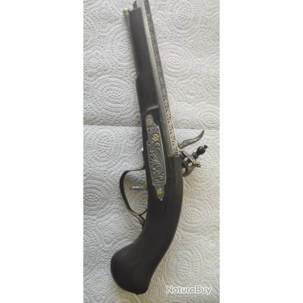 pistolet � silex paris 1781.