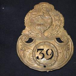 PLAQUE SHAKO M 1831- 29&deg; REGIMENT D'INFANTERIE-MONARCHIE LOUIS PHILIPPE 1830/48