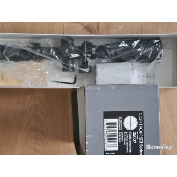 Lunette  SIGHTRON SIII 6*24*50 MRAD