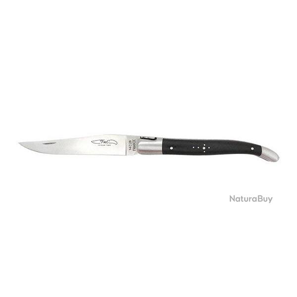 Couteau TMC Laguiole - 1 pi�ce - Eb�ne