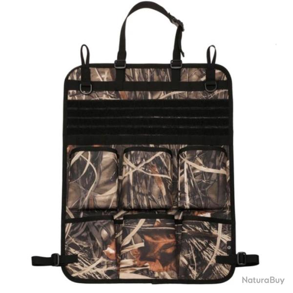 Sac de Rangement Si�ge Arri�re de Voiture Organisateur Multifonction Camo Reed