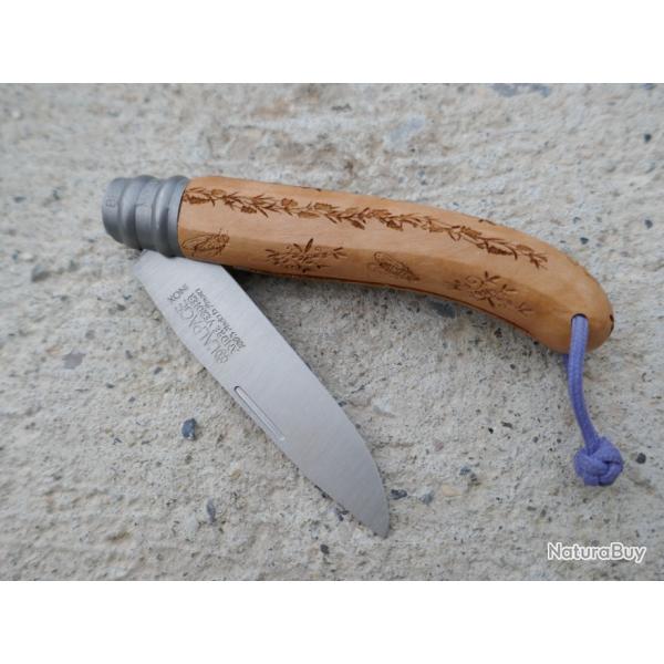couteau pliant l ALPAGE d' Andr� Verdier serie limit� 500 ex (no 363)motif arbre