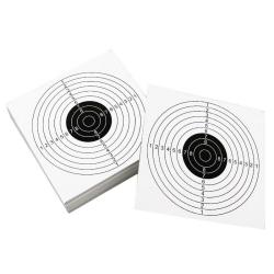 CIBLE PAPIER 14cm x 14cm - Paquet de 100