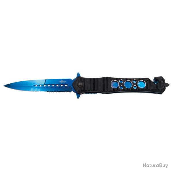COUTEAU PLIANT TACTIQUE THIRD MOTIF BLEU