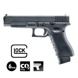 PISTOLET GLOCK 34 Gen4 DELUXE Noir - 6 mm BB - CO&sup2; 1J