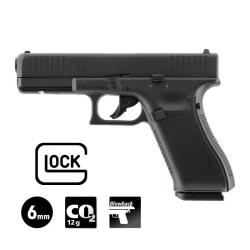 PISTOLET GLOCK 17 Gen5 Noir - 6 mm BB - CO&sup2; 2J