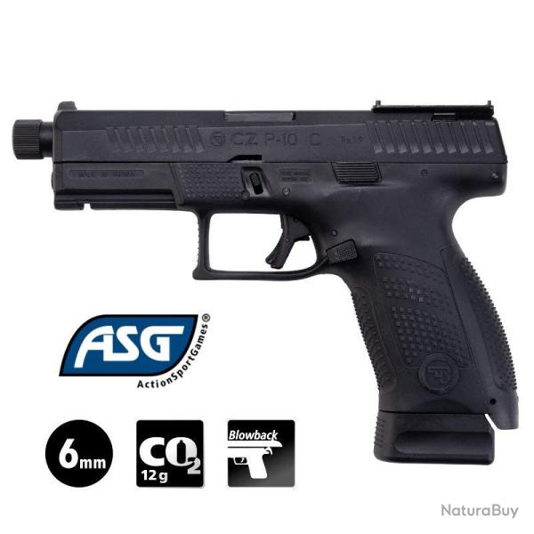 PISTOLET CZ P-10C Optic-Ready Noir - Blowback - 6 mm BB - CO�
