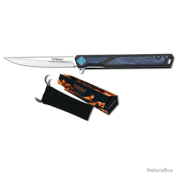 COUTEAU PLIANT TOKISU G10 LAME 9CM