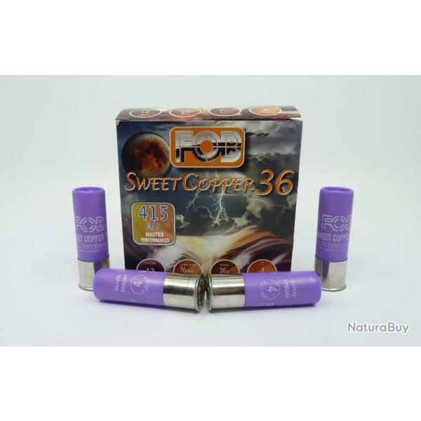 FOB SWEET COPPER 36 CAL.12/76 36g N�4 HAUTES PERFORMANCES PAR 25