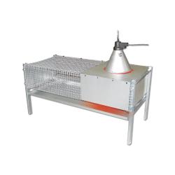 Cage &eacute;leveuse poussins et cailles 101 x 46 x 56 cm