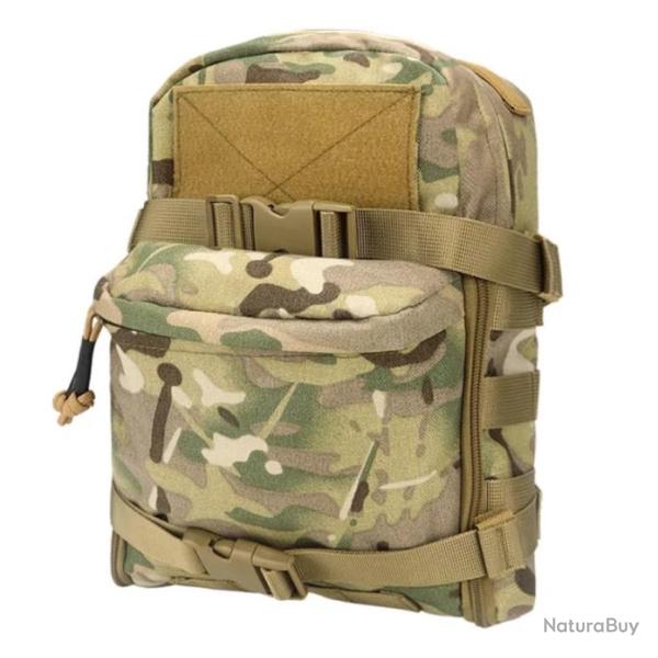 Sac � Dos Tactique d'Hydratation 2L Molle Chasse et Activit�s Ext�rieures L�ger R�sistant Camouflage