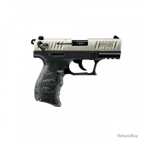 WALTHER - Pistolet P22Q Nickel� - 22LR