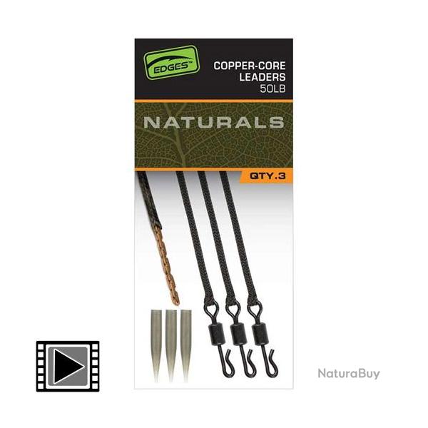 Montage Fox Edges Naturals Copper-Core (par 3)