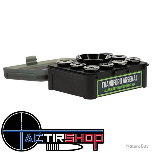 Kit d'entonnoir � poudre en aluminium Frankford Arsenal Aluminum Powder Funnel Kit
