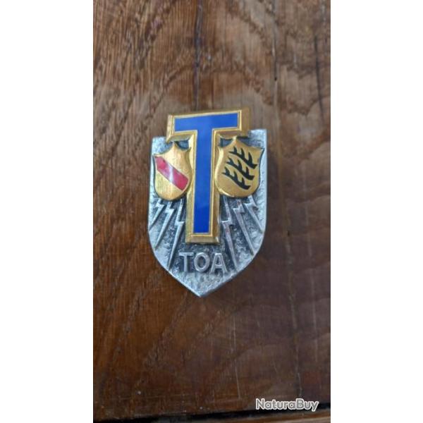 Insigne 47eme Bataillon de Transmission (TOA)