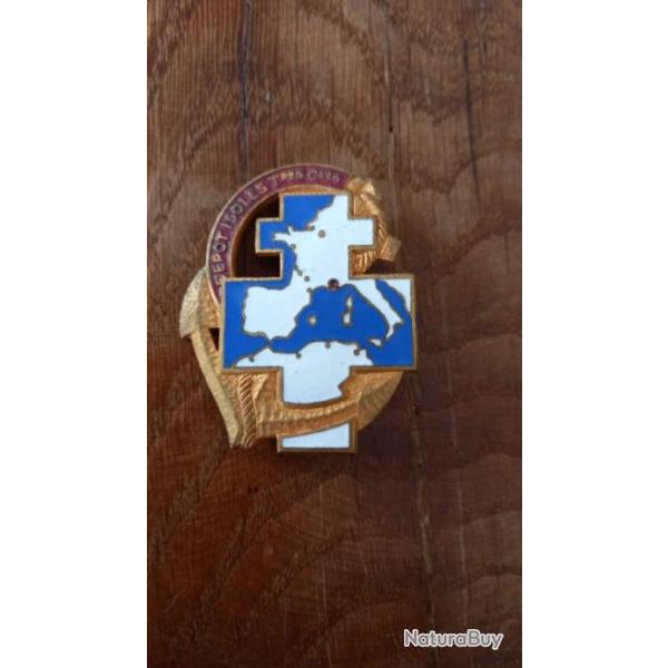 Insigne D�p�t des isol�s des troupes coloniales