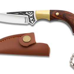 Albainox 32711 Mini couteau porte clef 4,7cm avec &eacute;tui