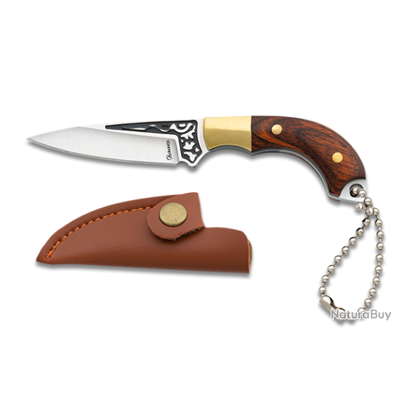 Albainox 32711 Mini couteau porte clef 4,7cm avec �tui