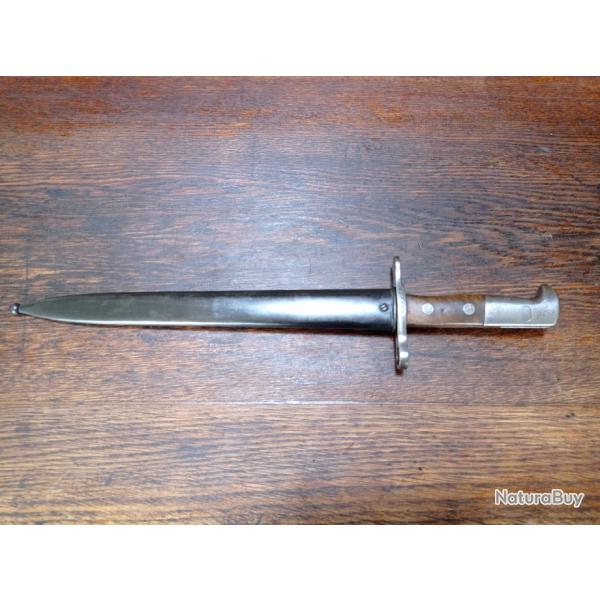 Ba�onnette SUISSE mod�le 1918 N 588 - TBE