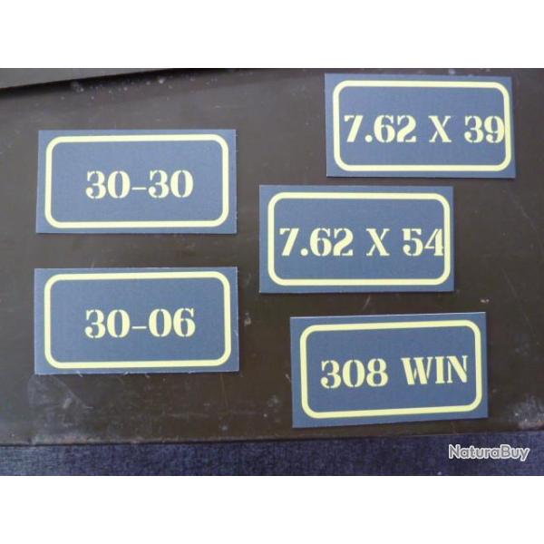 magnet pour caisse a munition - signal�tique- 7.5x55