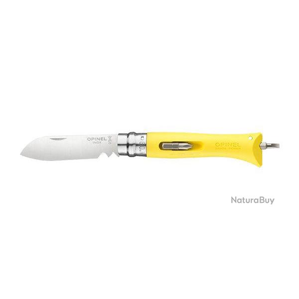 Couteau Opinel N�9 Bricolage - Jaune