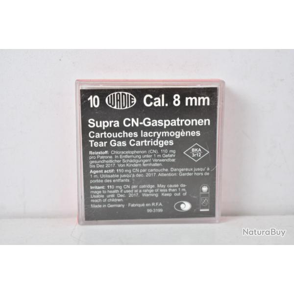Cartouches Wadie a GAZ calibre 8mm