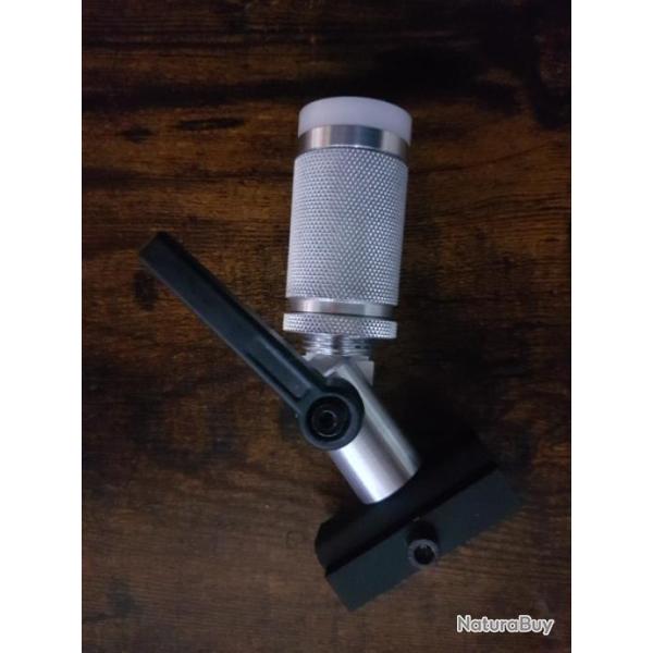 Monopode b�quille arri�re montage sur rail Picatinny inclinable