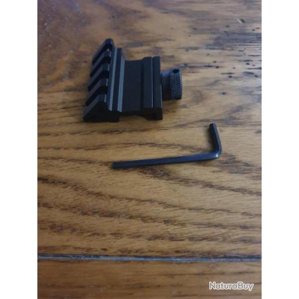Montage rapide sur rail weaver de 22 mm, rail de 22 mm d�port� � 45 � neuf