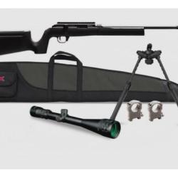 Pack Carabine 22lr Hammerli Arms Force B1 Allweather + Lunette + Bipied + Housse