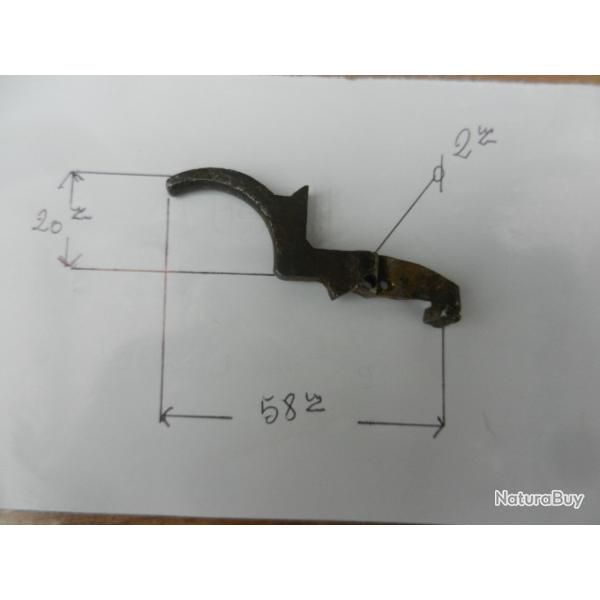 pi�ce d�tach�e  d�tente pour arme ancienne silex percussion