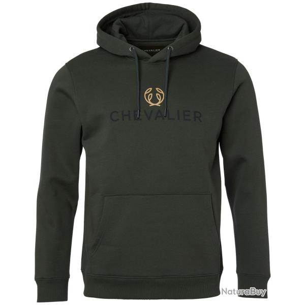 Sweat Hoodie Logo Chevalier Couleur Midnight Pine