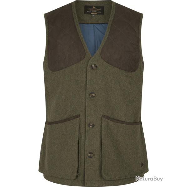 Gilet de tir Hillside Tweed Couleur Moss Green