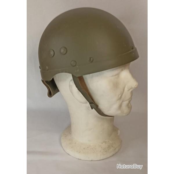 Casque tankiste arm�e fran�aise model 1965