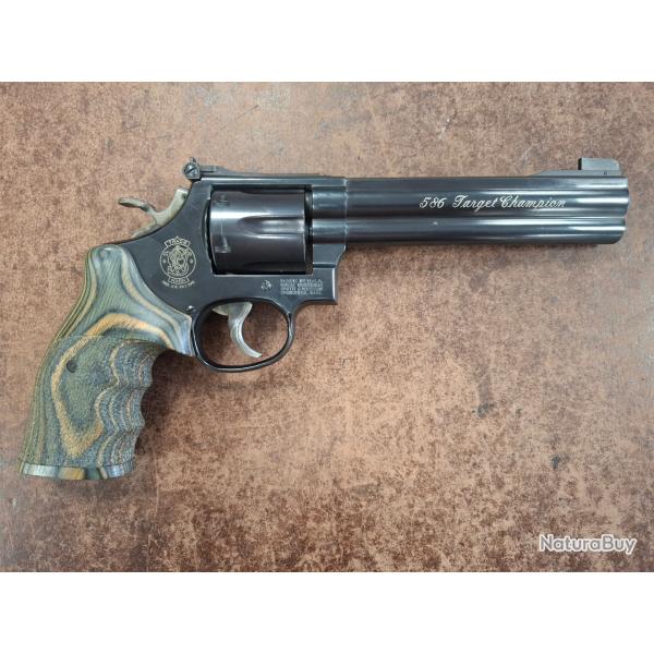 SMITH & WESSON 586 TARGET CHAMPION 357 MAG