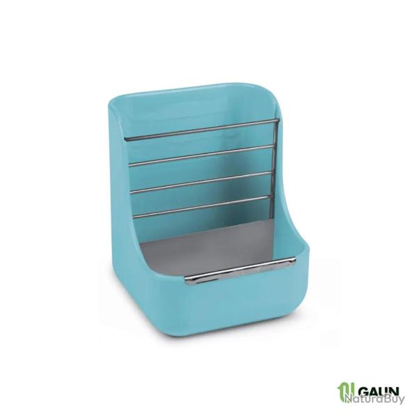 Mangeoire lapin avec r�telier double usage grain et foin